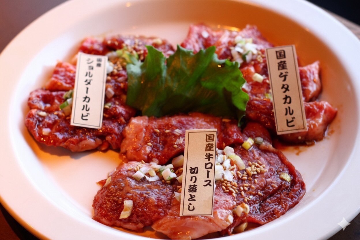 圧倒的国産牛焼肉定食